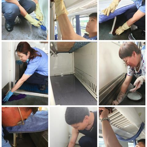 昆明五组卫生突击行动、焕然一新