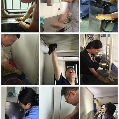 国庆坚守：“移动风景线”