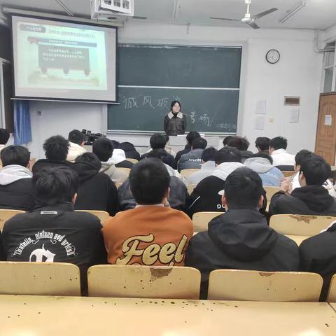 23级建工二班 “诚”风破浪，“信”守考试——湖南高尔夫旅游职业学院