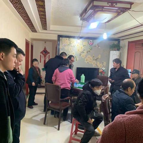 “网格 + 警格”联动整治无证棋牌室
