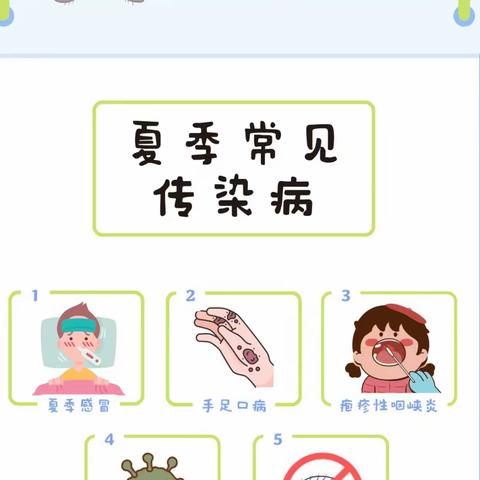 夏日守护者：传染病的预防与我们的行动
-沛县鸳楼幼儿园