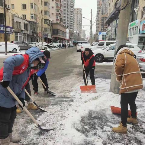 祖工社区路长制除雪