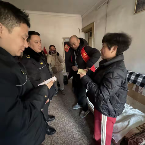 机动二党支部开展春节前走访慰问老党员活动