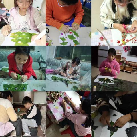 落叶有“画”说，劳动促成长——民乐县金山小学三年级劳动大课堂纪实