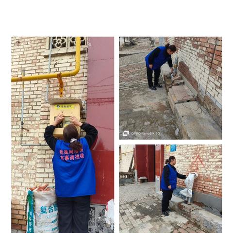 王庆村第一网格员李素琴十一月份日常工作