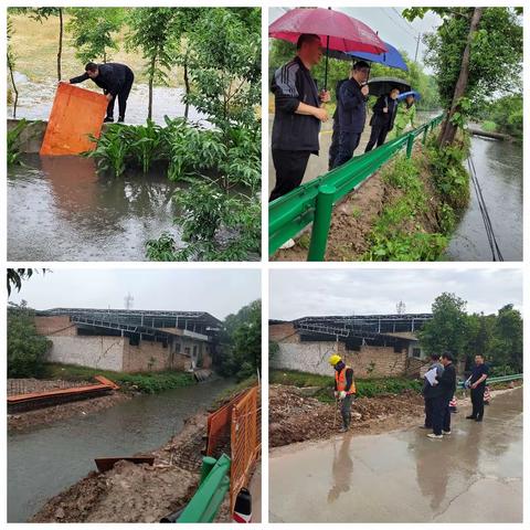 迎雨而上 严阵以待——鹿苑街道全力做好防汛工作