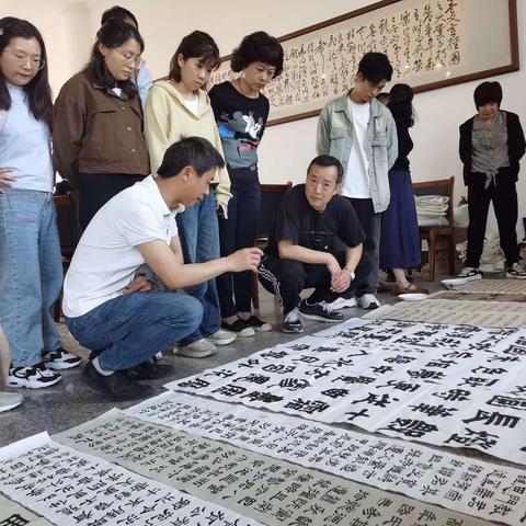 绵阳市第六期公益书法班隶书第三次学习篇