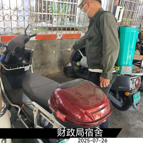 2025年7月26日人民街道病媒生物防制工作日志