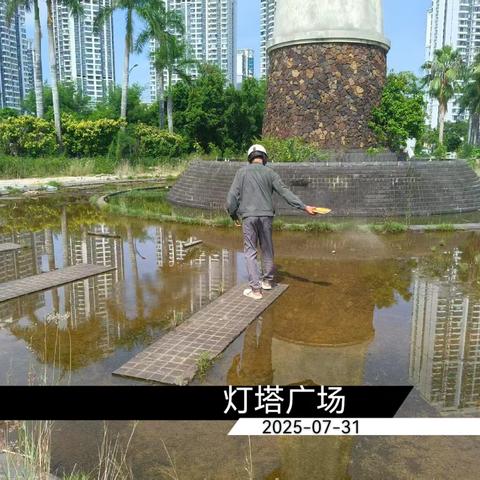 2025年7月31日人民街道病媒生物防制工作日志