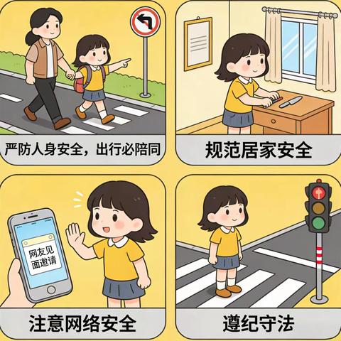 【特教中心】致女生家长的寒假安全告知信