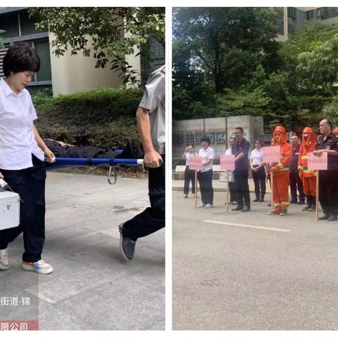 福祥社区锦祥佳园消防演练：筑牢安全“防火墙”