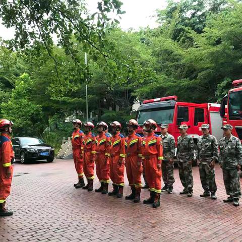 防台防汛-昌江县退役军人号角志愿服务队在行动（一）