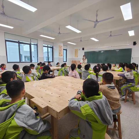 新竹二小劳技课程“木工”低年级组 木遇匠心·手作留温
