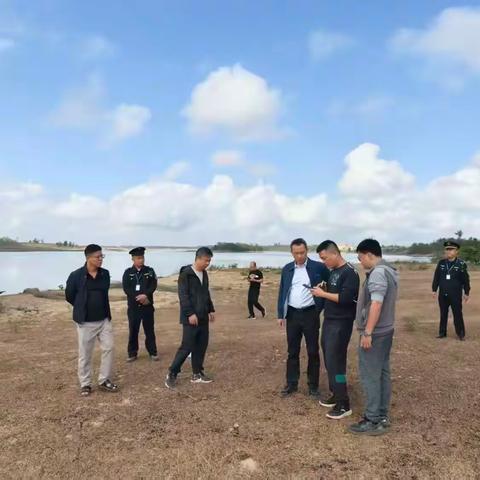 市水务局联合各区水务、综合执法等部门开展节前打击非法采砂联合巡查工作