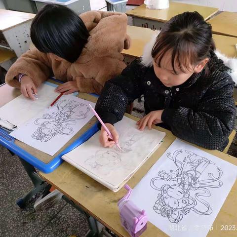 桃花驿小学周末素质课