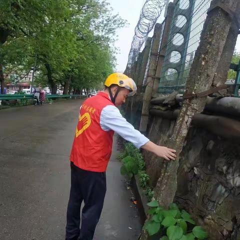 贤士湖管理处清明节期间铁路护路小结