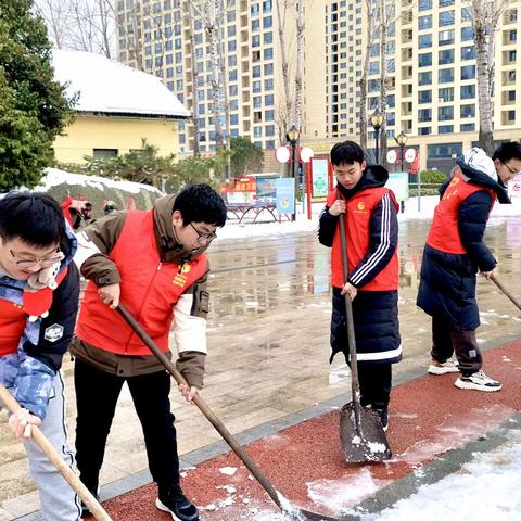 滕州志愿者清雪除冰志愿服务活动