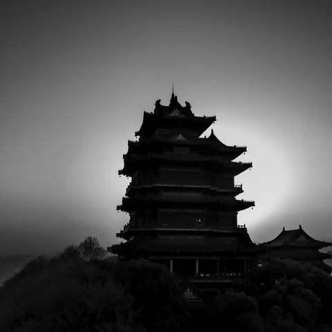 《阅江楼》——拍摄器材：大疆御3。