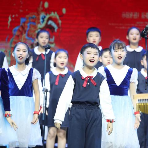授田•天之音合唱团参加2024年滨州市“鲁韵飞歌”少儿春晚节目纪实