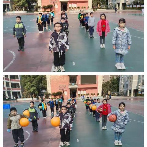 一年级男女篮球社团4班