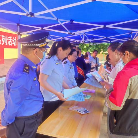 【信用+志愿】大河社区开展“防范金融诈骗，金融知识进社区”宣传活动