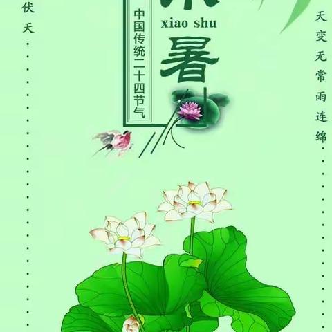 小暑/二十四节气