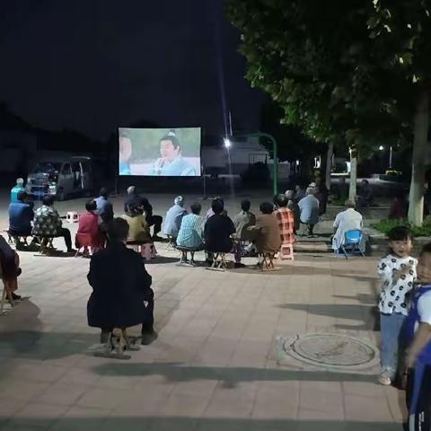 农村公益电影放映走进桑梓店街道后房村、北王堂村