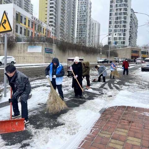 以雪为令，浴雪奋战------阳光新城第四社区网格在行动