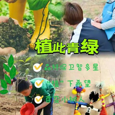 仙桥小学幼儿园植树节活动