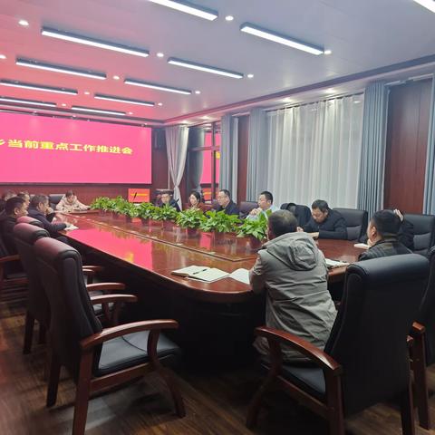 大连乡召开当前重点工作推进会