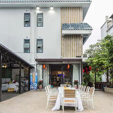 较场尾/西岛11房近海庭院民宿（17床/可住34人）