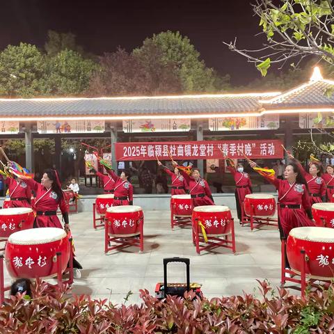 龙堂村"春季村晚"：乡村文化盛宴点亮春夜