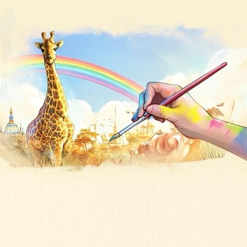 “童画拾趣，艺彩收官”——高新区二中心中心柳浪分校儿童画期末课程总结