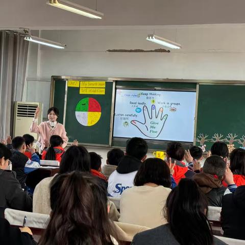 百花齐放春满园，同台竞技迎芬芳 ——岳程中心校优质课评选活动