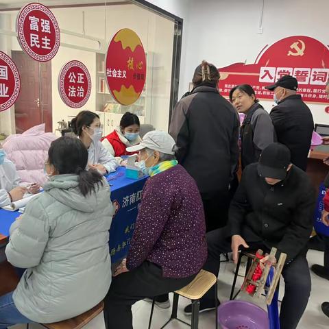 【溢彩社区·石麟社区】石麟社区送温馨，义诊健康韵满襟