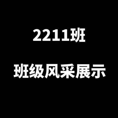 鑫飞中学  12月艺术节（2211班 班级风采展示）￼