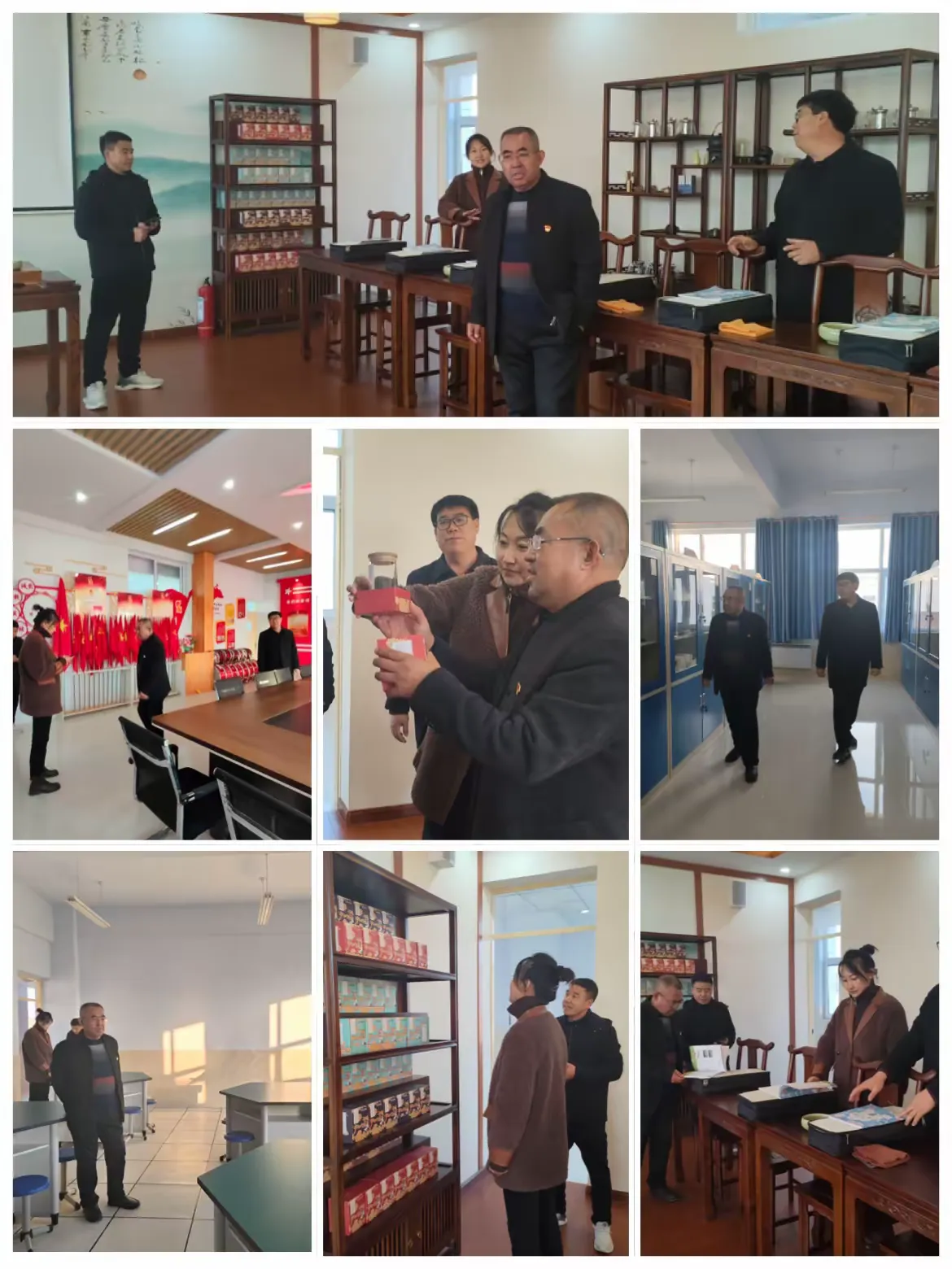 简篇-迎检查,促成长——宣化区赵川小学迎接区教体局领导检查指导工作