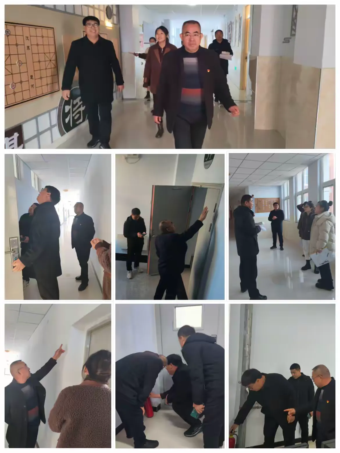简篇-迎检查,促成长——宣化区赵川小学迎接区教体局领导检查指导工作