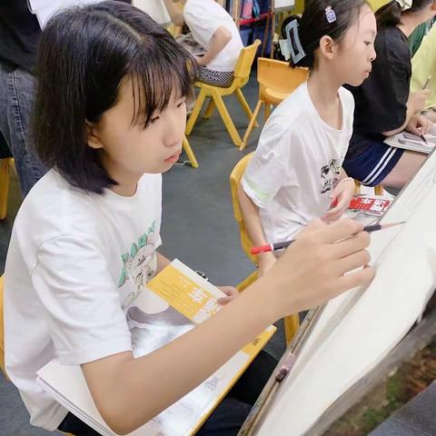 【黄红蓝美育-许廉键老师】富佳校区—美院预科班—王智