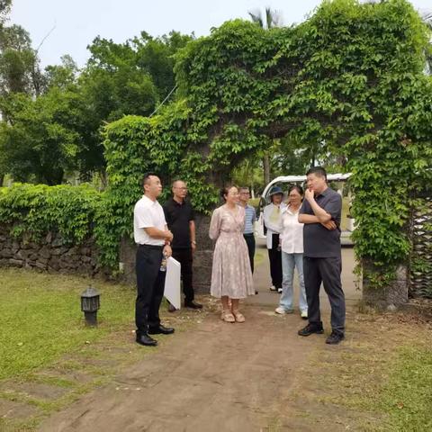 市城市管理局党组书记张建良带队到万绿园开展调研工作