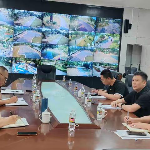 泰山体育产业集团有限公司一行到万绿园调研