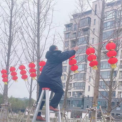 迎新春 | 寻乌客家小镇商业街节前装扮喜迎新年