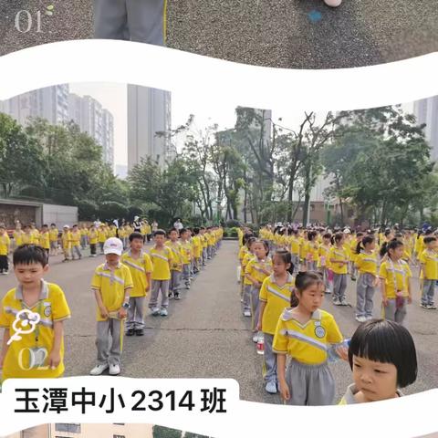 “市民广场育公德，争做文明小学生” 玉潭中小2314班初夏实践活动