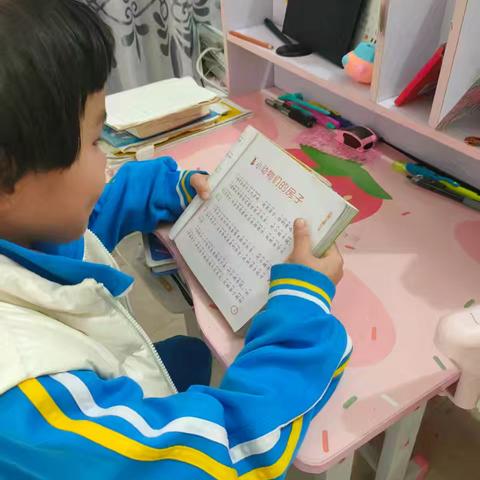 中和镇中心学校一（1）班寒假读书活动记实
