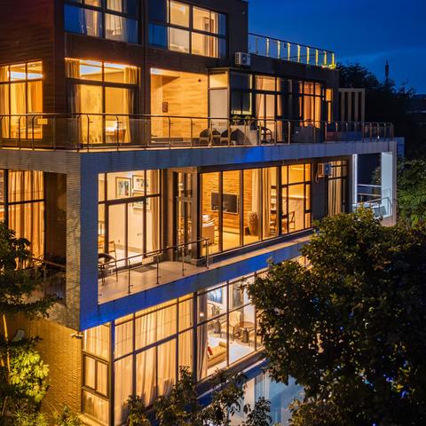 南寻玻璃泳池/KTV/麻将/真温泉/高端版10房