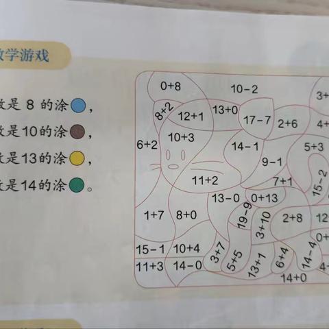 计算活动巧设计 ‍ 助力“双减”促成长—— ‍芙蓉小学一年级2班数学活动
