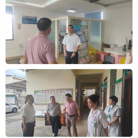 走基层、亲临一线，市卫生健康委黄惠清书记一行莅临我院调研