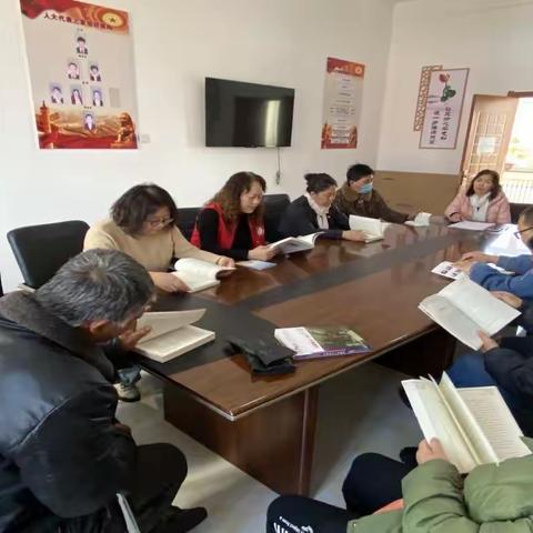 满归镇林安社区新时代文明实践站开展 “书香迎新年悦分享”读书会活动