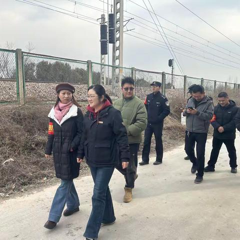 新区街道扎实开展节前铁路护路联防工作