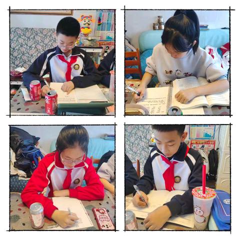 7年15班二组 “三人行，必有我师”居家小组学习 ——假期有约，我们携手共进﻿，成长相伴
